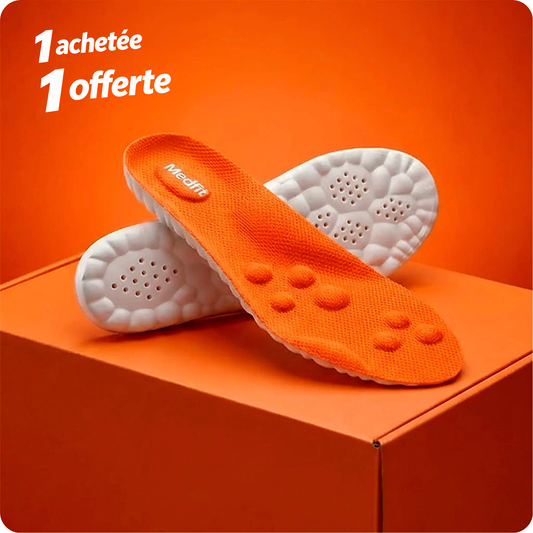 Semelles confort pour douleurs de fasciite plantaire
